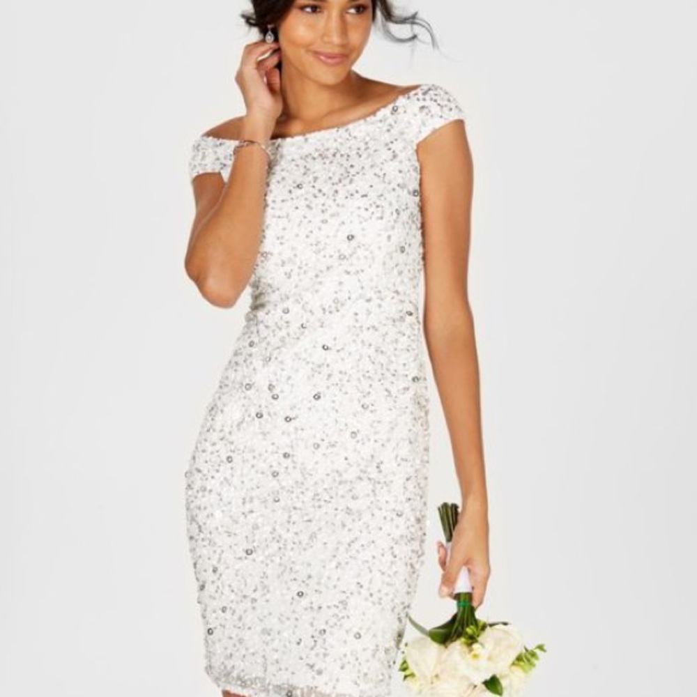 Adrianna Papell Beaded Dress